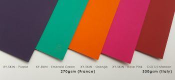 colored name card materials 3 of 5