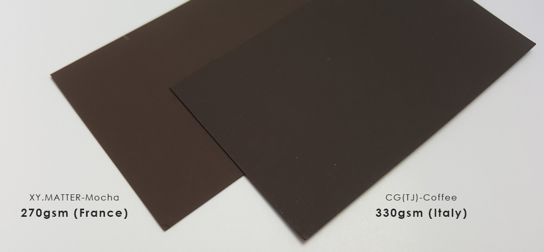 colored name card materials 5 of 5