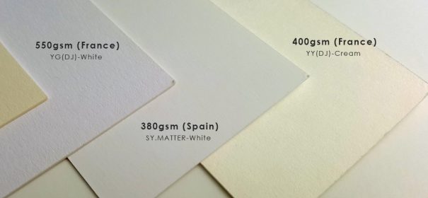 light textured name card materials 1 of 6