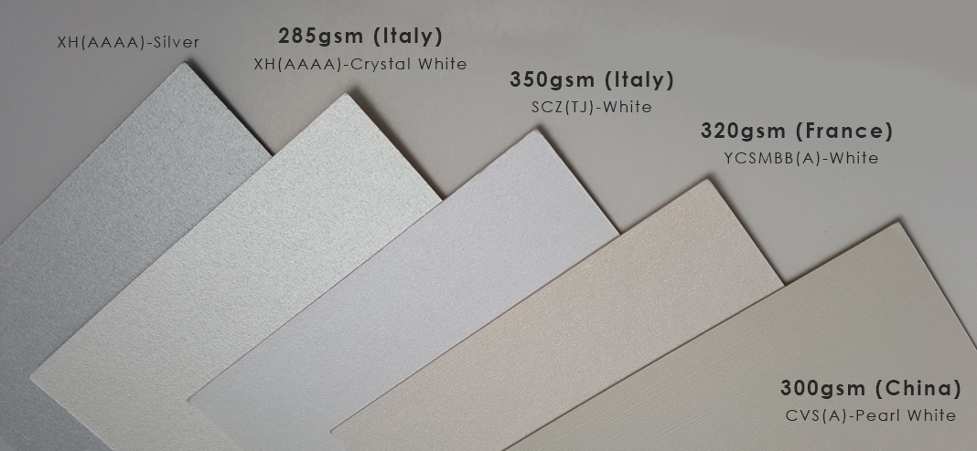 shimmer name card materials 3 of 3