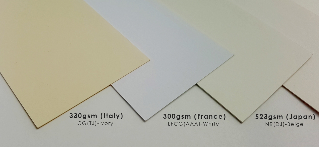 smooth name card materials 3 of 4