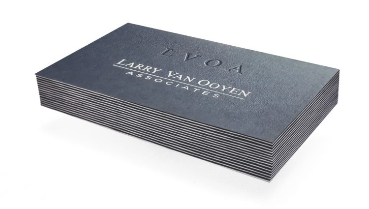 material - multi-layered name card